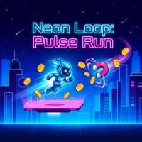 Play Neon Loop: Pulse Run now!