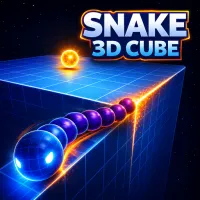 Play Snake 3D Cube now!